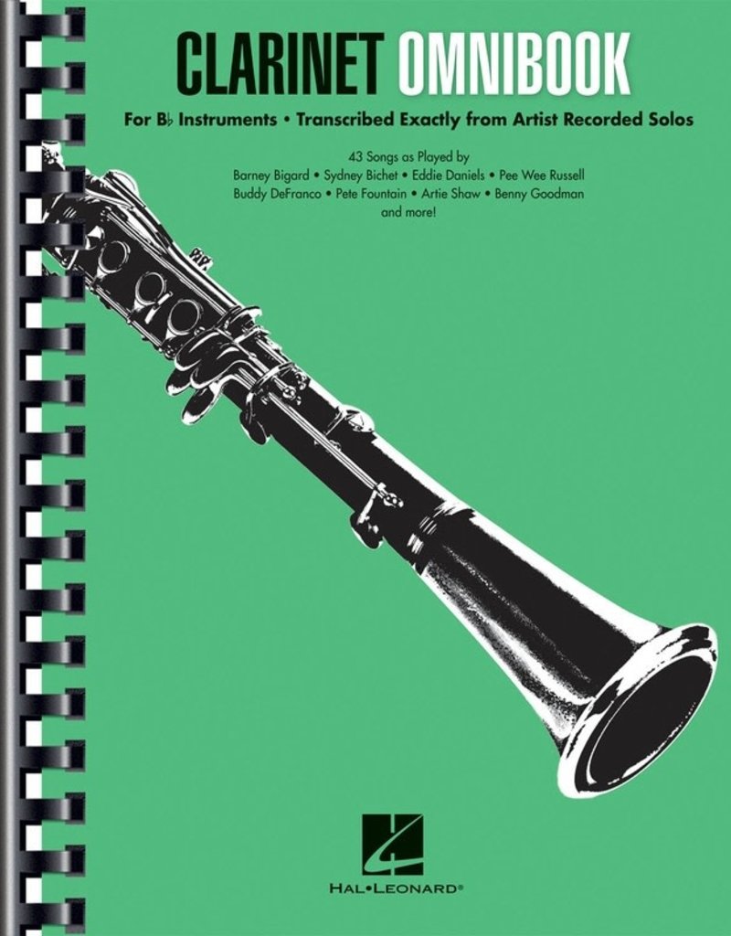 Hal Leonard Clarinet Omnibook Bb