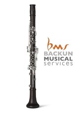 Backun Backun Clarinet Q Series A Grenadilla w/Eb Lever, Silver Keys and Silver Posts.