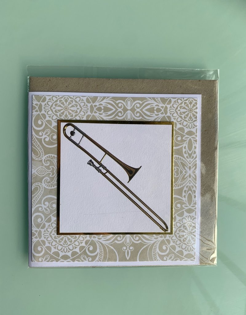 Musical Instrument Card assorted design (blank inside)