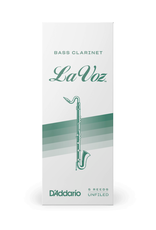 D'Addario La Voz Bass Clarinet Reeds