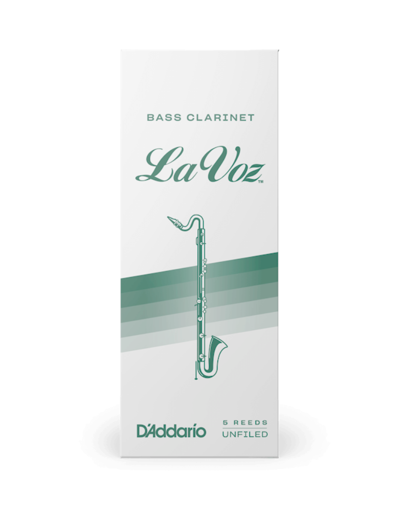 D'Addario La Voz Bass Clarinet Reeds
