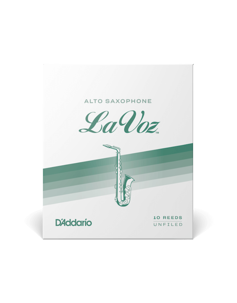 La Voz Alto Sax Box of 10 Reeds The Music Place