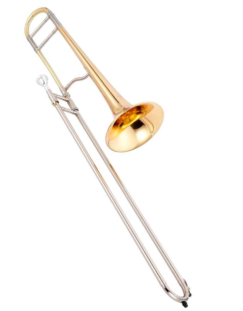 Manchester Brass Professional Tenor Trombone in Lacquer with Red Brass Bell