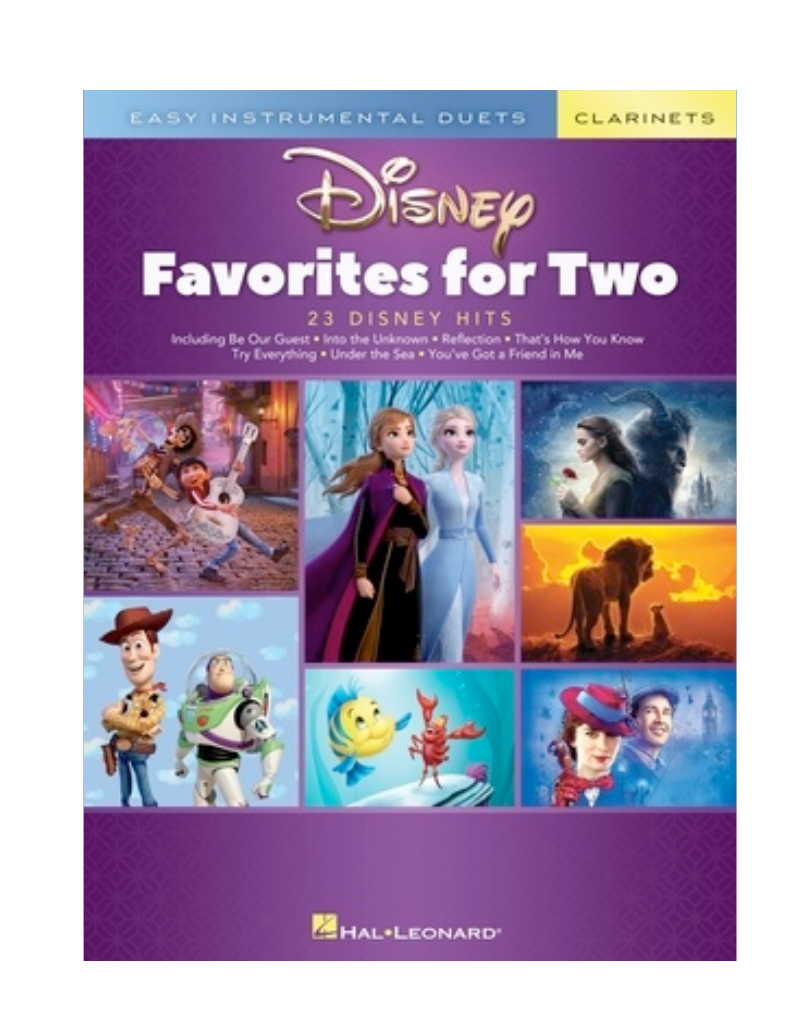 Hal Leonard Disney Favorites for Two - Clarinet Edition
