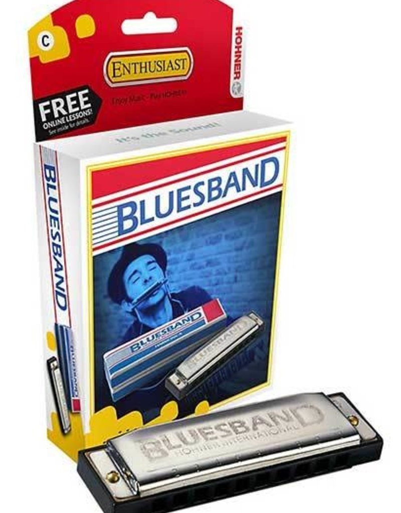 Hohner Hohner Enthusiast Series Bluesband Harmonica in the Key of C