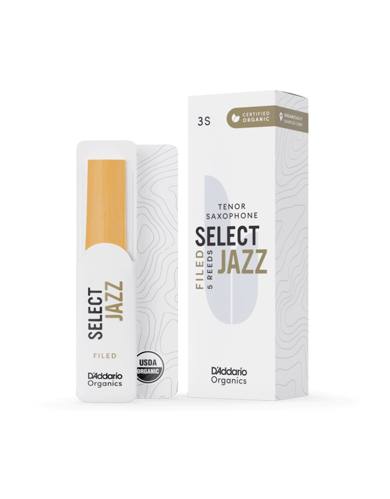 D'Addario D’Addario Organic Jazz Select Filed Tenor Saxophone Reeds