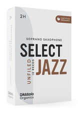 D'Addario D’Addario Organic Jazz Select Unfiled Soprano Saxophone Reeds