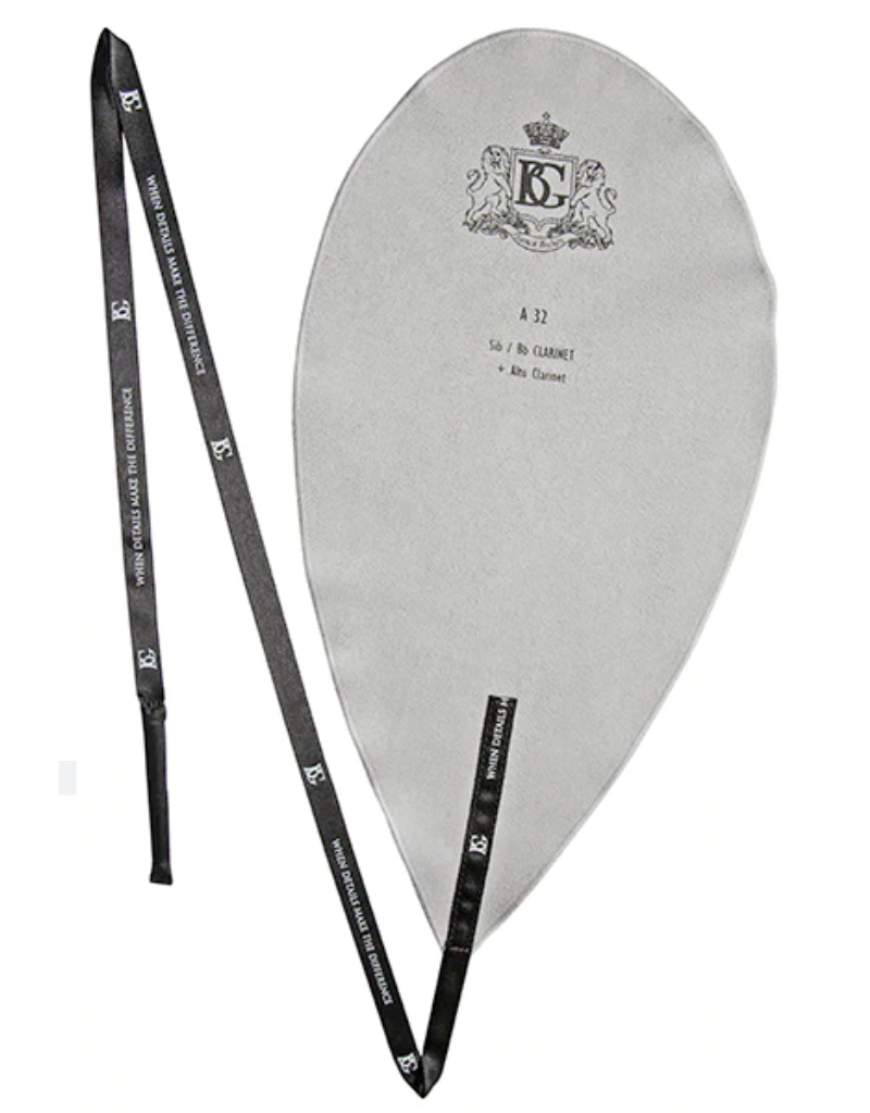 BG Cleaning Swab Bb & Alto with Drop Microfibre The Music