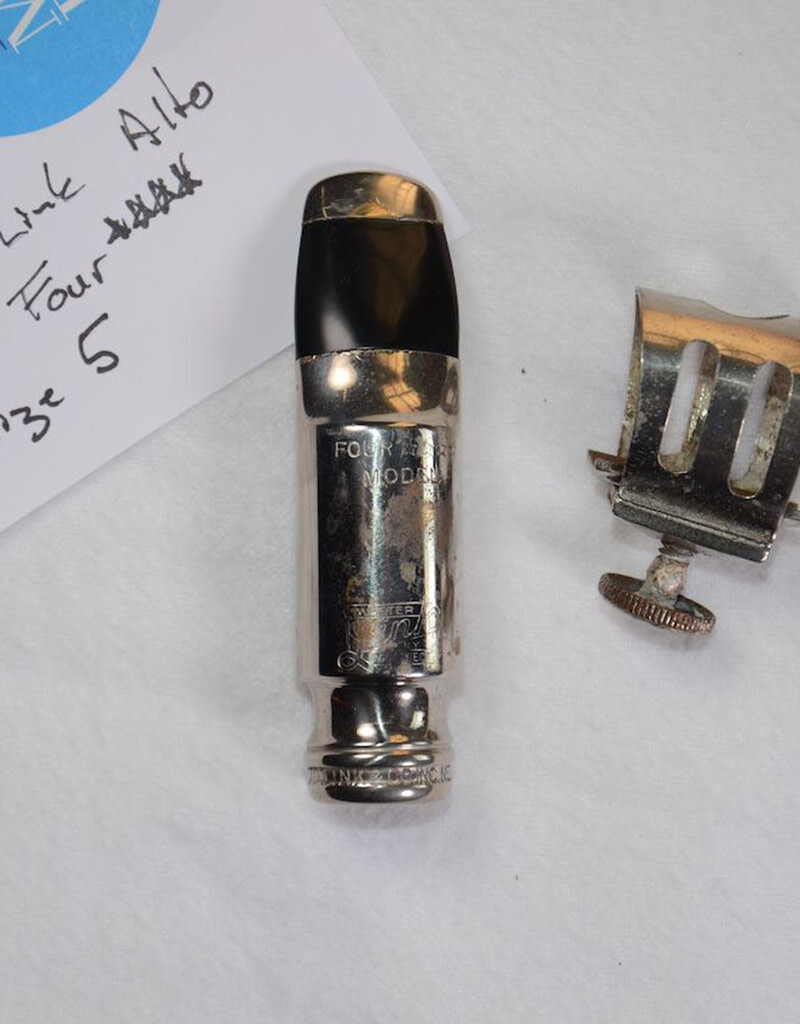 Otto Link Vintage Otto Link model Four **** metal Alto Saxophone mouthpiece size 5