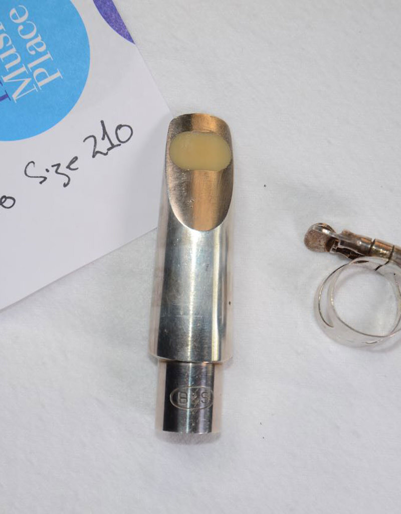 B&S Vintage B & S 210 Metal Alto Mouthpiece