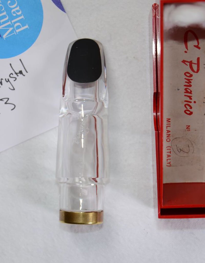 Pomerico Secondhand Pomarico Crystal Size 3 Alto Sax Mouthpiece