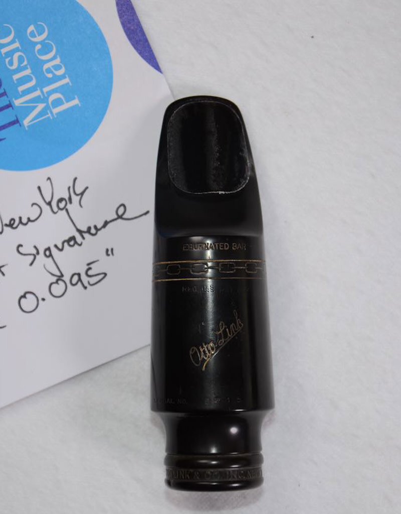 Otto Link Vintage Otto Link NY Slant Signature refaced Brian Powell .095 (6*) Tenor Saxophone Mouthpiece