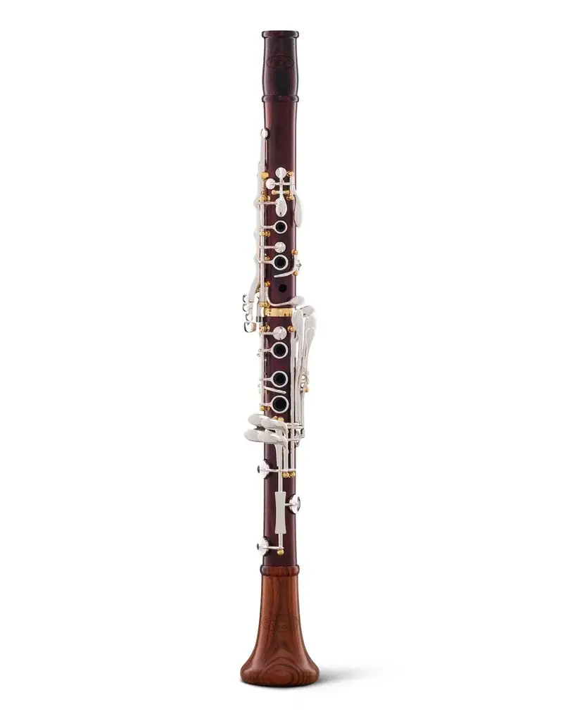 Backun Backun Protege Cocobolo Bb clarinet with Eb lever, silver keys and gold posts