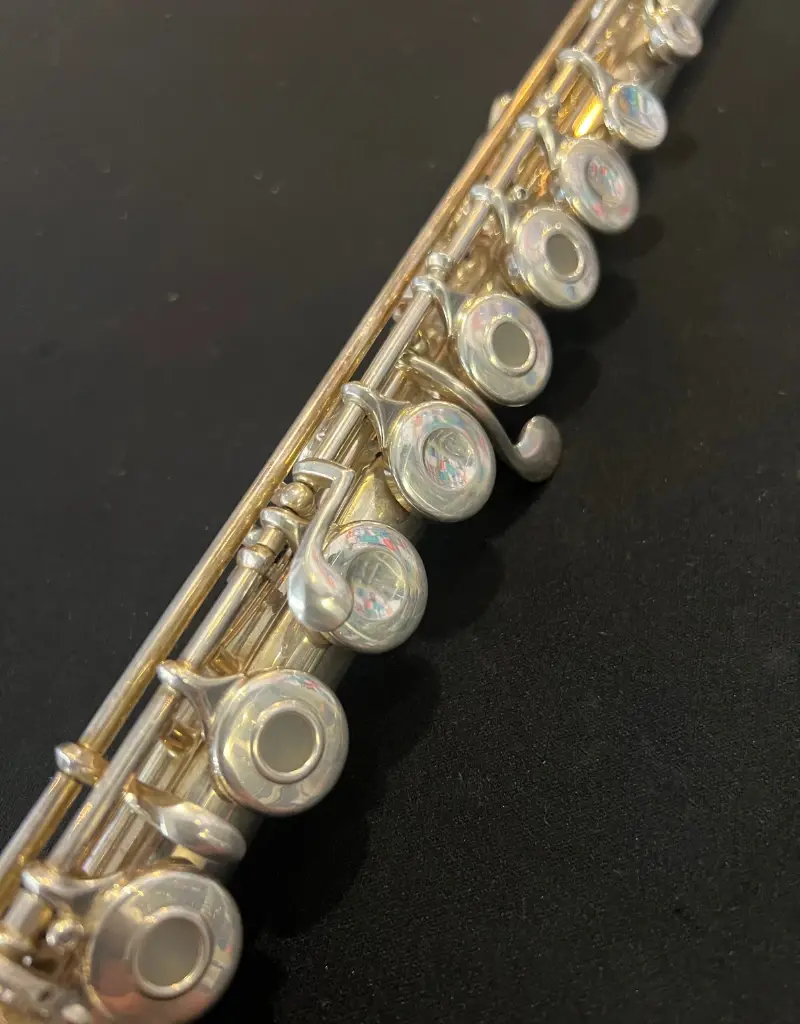 Selmer USA Secondhand Selmer USA 'coin silver' Flute - open hole, in-line G, B foot