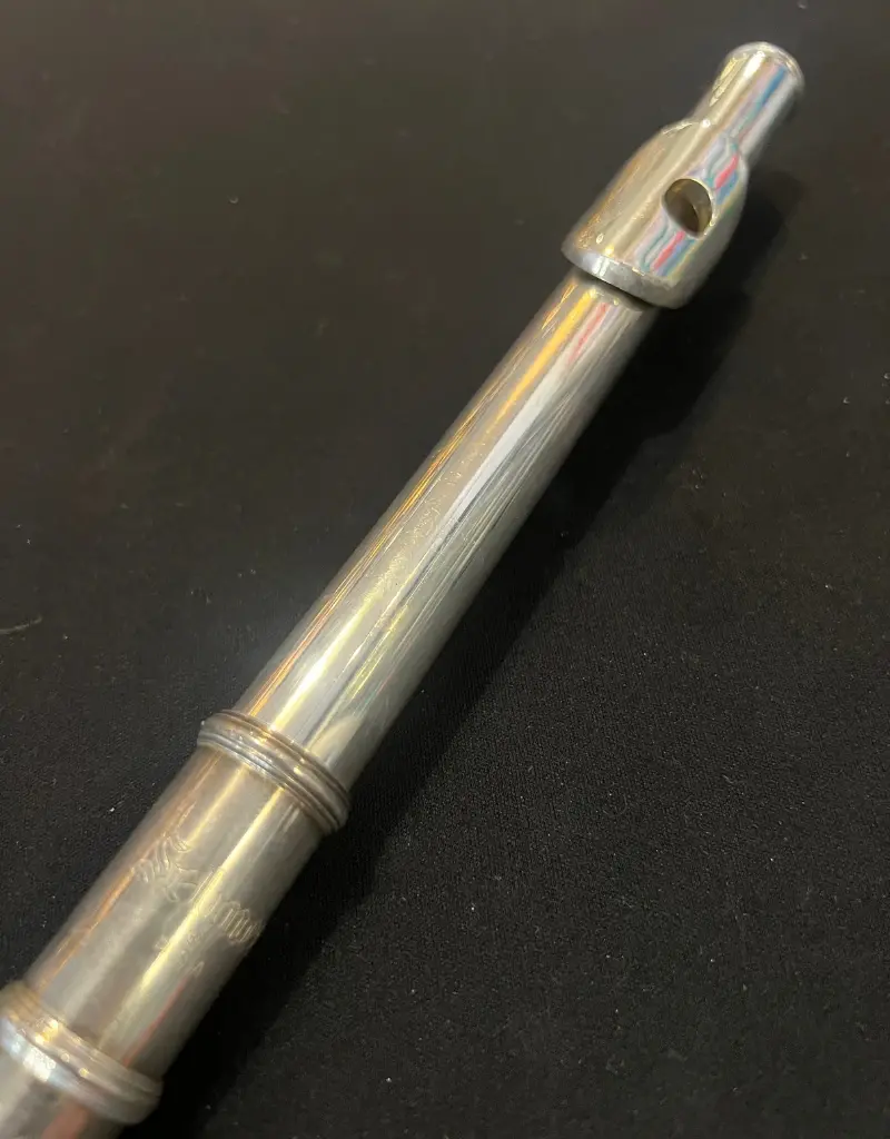Selmer USA Secondhand Selmer USA 'coin silver' Flute - open hole, in-line G, B foot