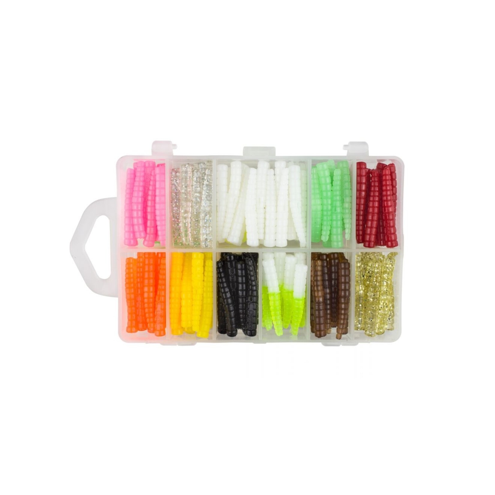 Leland's Lures LELAND'S LURES - TROUT MAGNET BIG KIT - 142PC (120 BODIES /  20 JIG HEADS / 2 FLOATS)