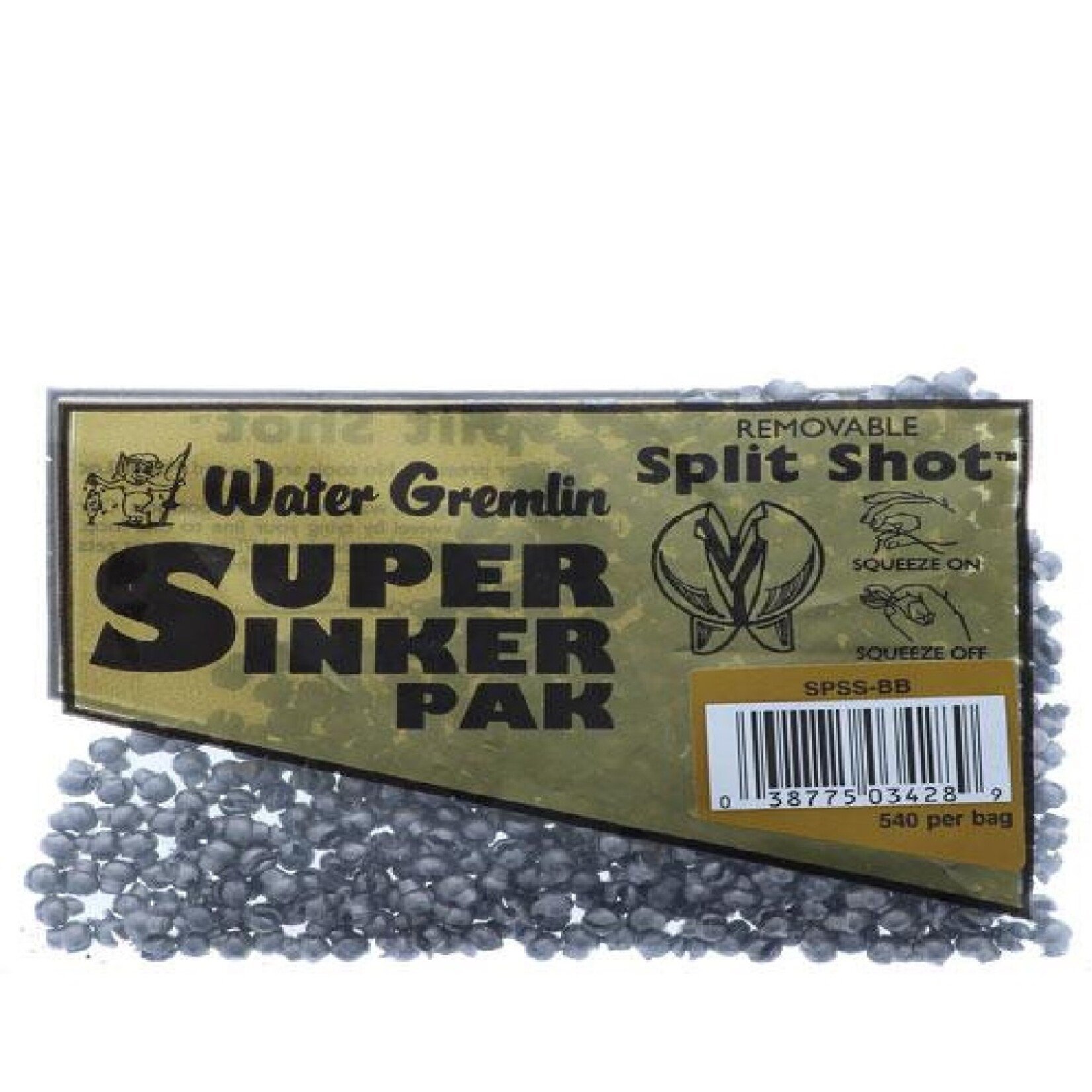 WATER GREMLIN CO. WATER GREMLIN SUPER SINKER PAK