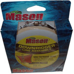 MASON TACKLE CO. MASON 200' DOWNRIGGER CABLE ASSEMBLY 150# TEST