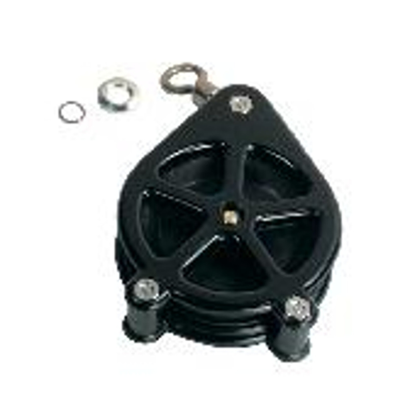 BIG JON END PULLEY W/RETAINERS