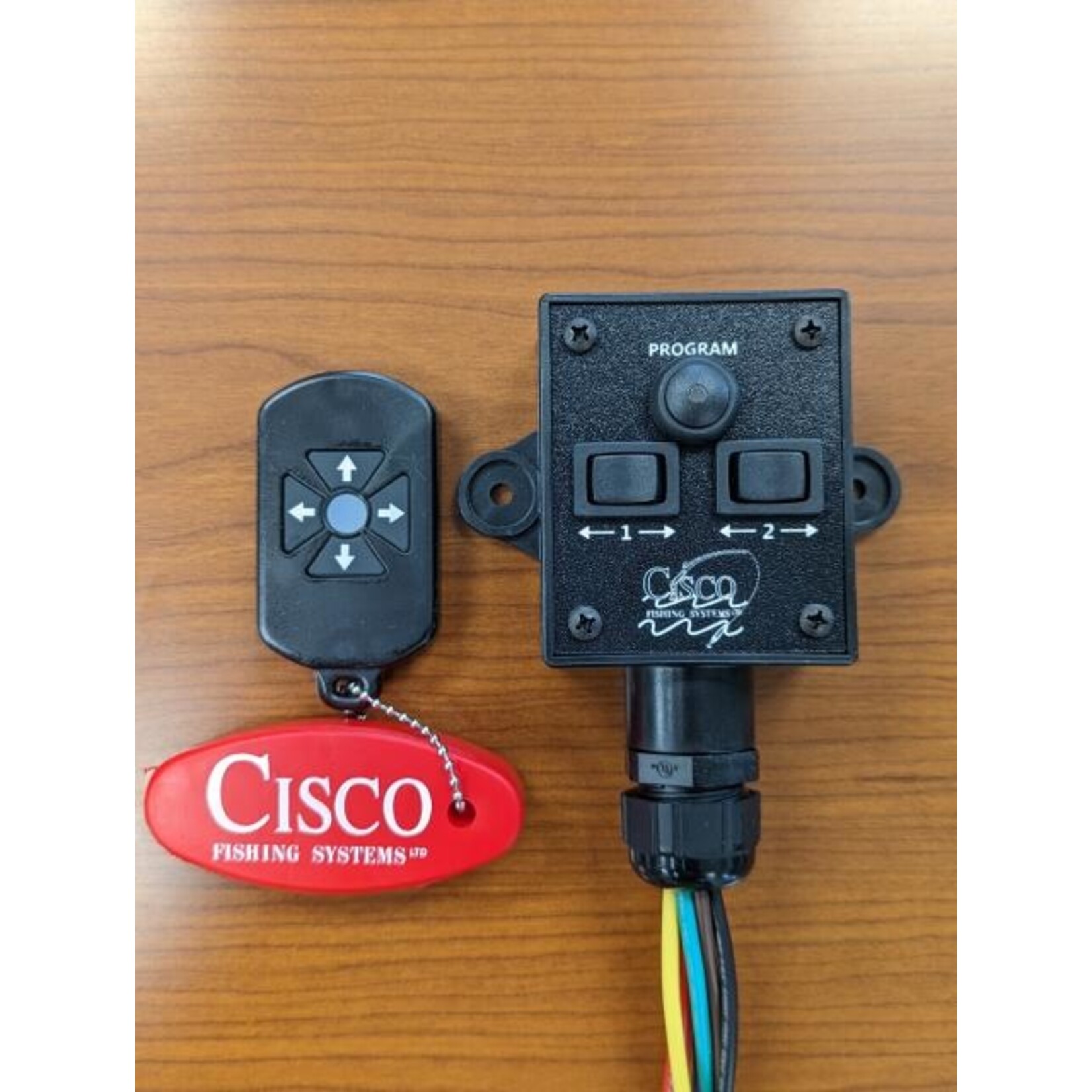CISCO PLANNER BOARD CONTROLBOX WITH REMOTE TRANSMITTER CONTROLS 2 MOTORS