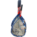 CUMINGS NET RUBBER RED WHITE AND BLUE WADE NET