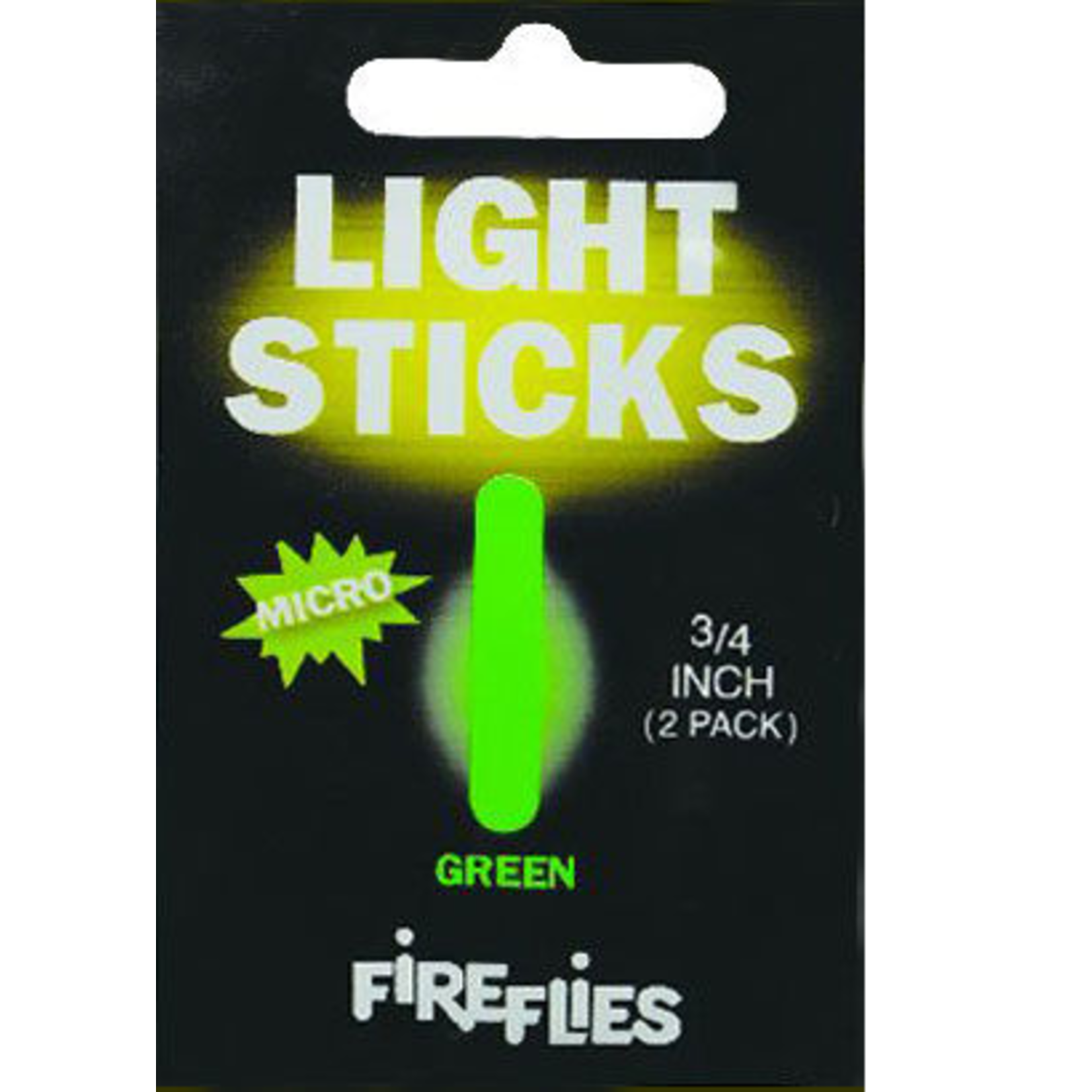 HAWKEN FISHING Fire Flies Micro Glo Stick 3/4 inch 2 pack