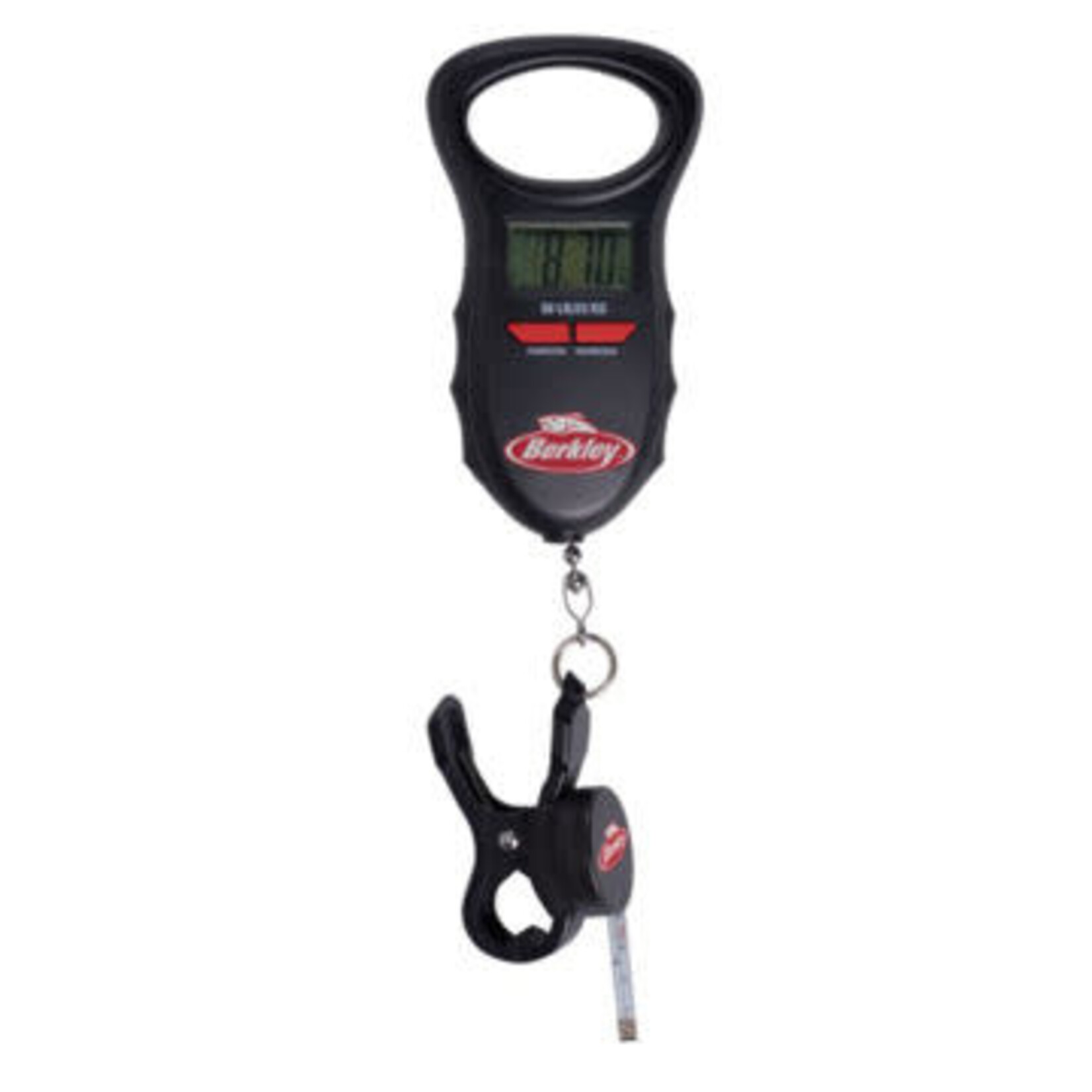 PURE FISHING Berkley® 50# Digital Fish Scale with 48"" Tape Stores 10weights in memory