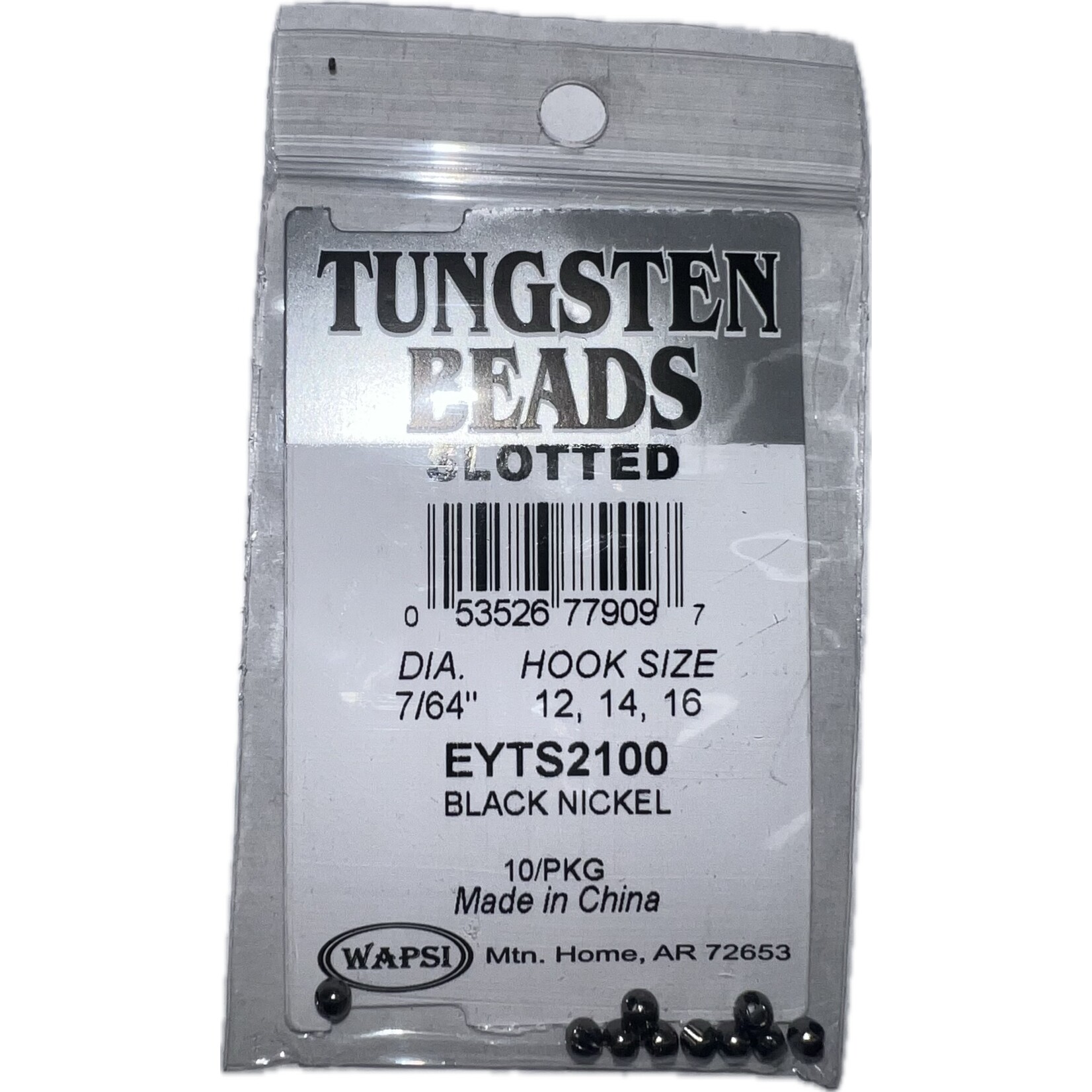 SLOTTED TUNGSTEN BEADS