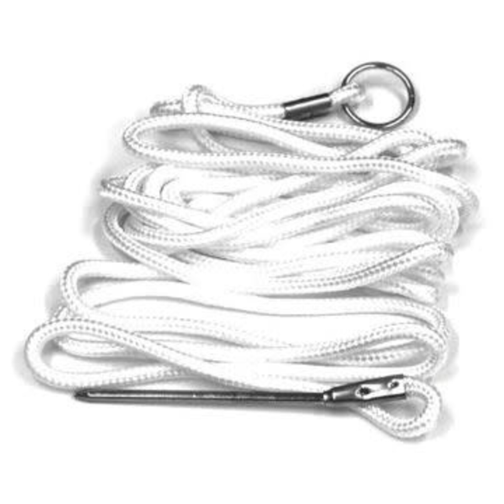WRIGHT & MCGILL CO. EAGLE CLAW 15' STRINGER HEAVY DUTY WHITE CORDED