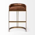 *24.75" Manthey Bar Stool - Brown