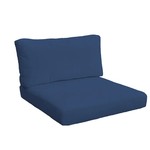 *COVERS ONLY* Fernando Indoor/Outdoor Cushion Covers - 4 Piece Set - 2 Seat & 2 Back - Navy - Final Sale