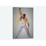 *40" x 60" Freddie Mercury' Graphic Art Print on Canvas - Minor Blemishes Around Edges