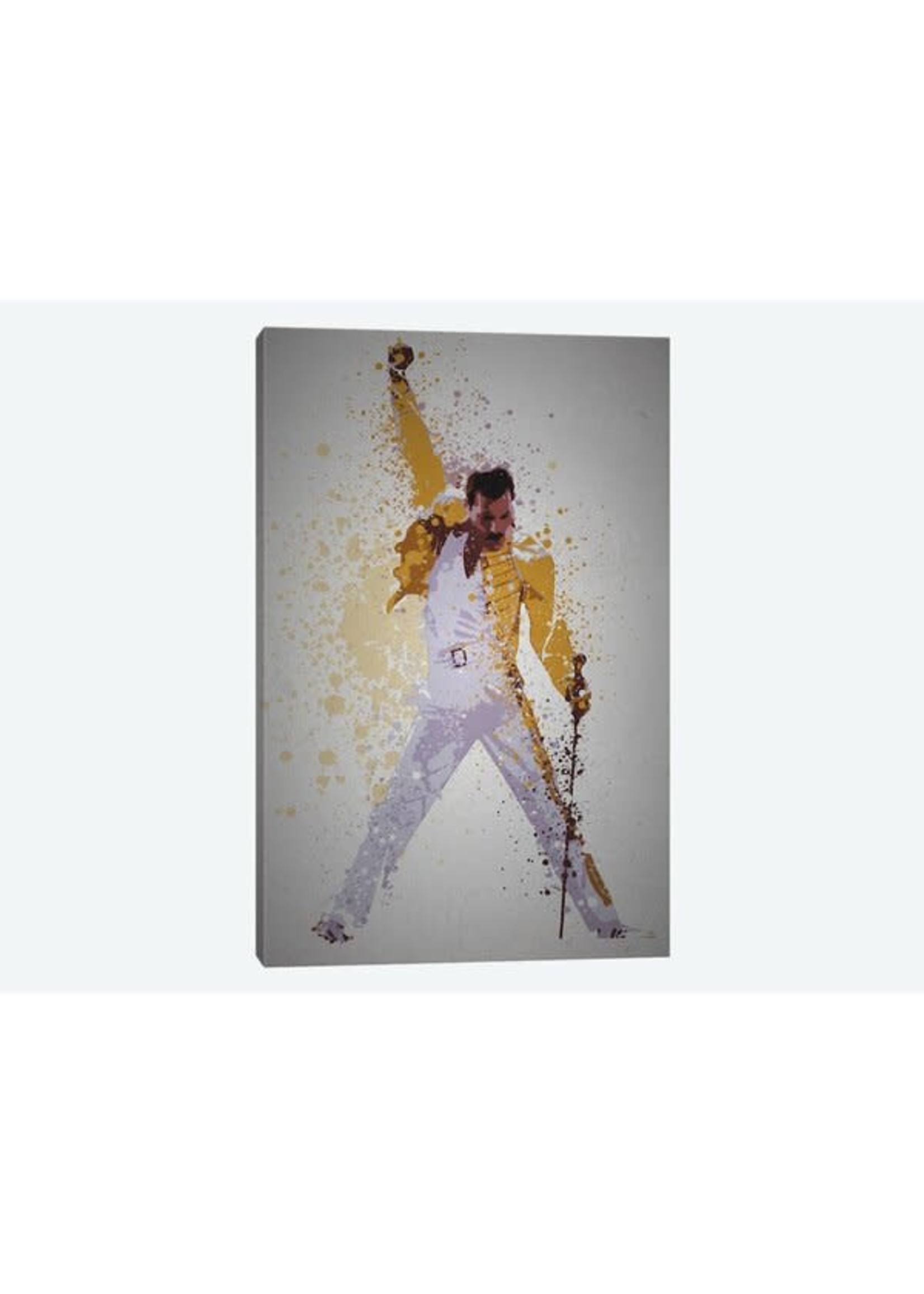 *40" x 60" Freddie Mercury' Graphic Art Print on Canvas - Minor Blemishes Around Edges
