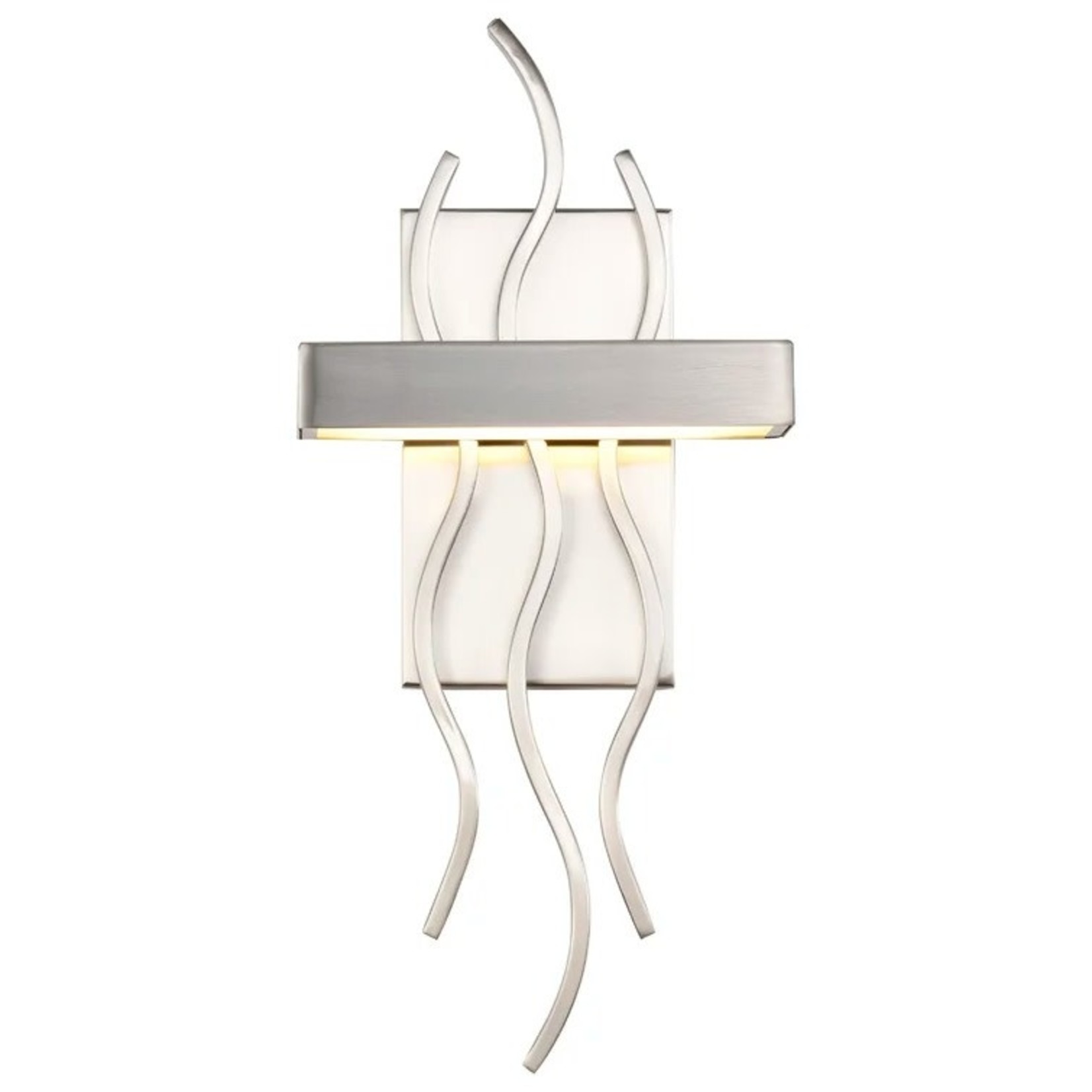 *Gapspard 1 - Light LED Dimmable Wall Sconce - Brushed Nickel