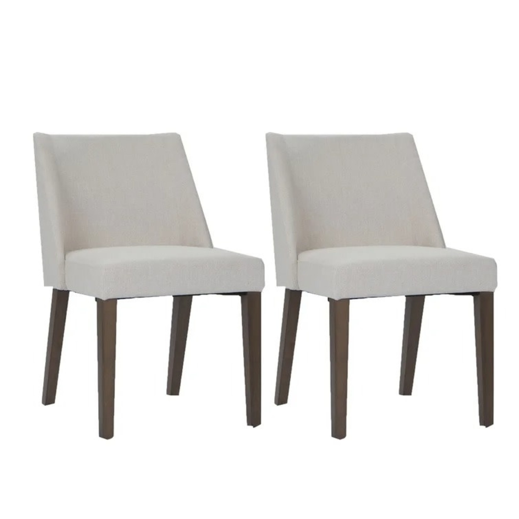 *Mcdevitt Linen Side Chairs - Set of 2 - Light Tan