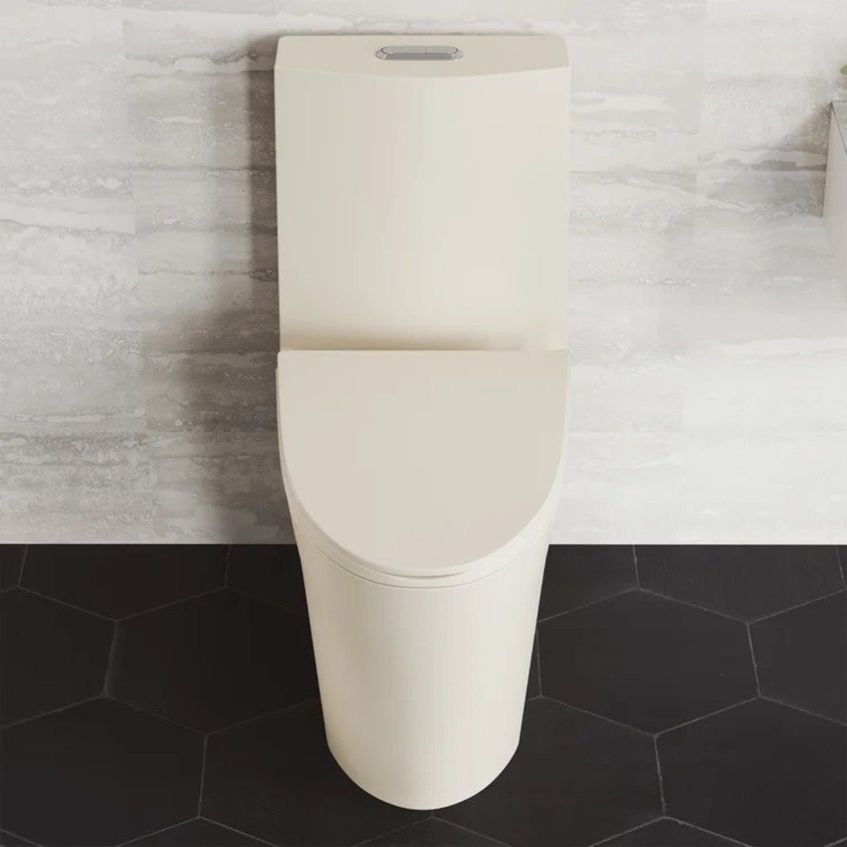 *St. Tropez  1.6 "GPF" Elongated One-Piece Toilet - White