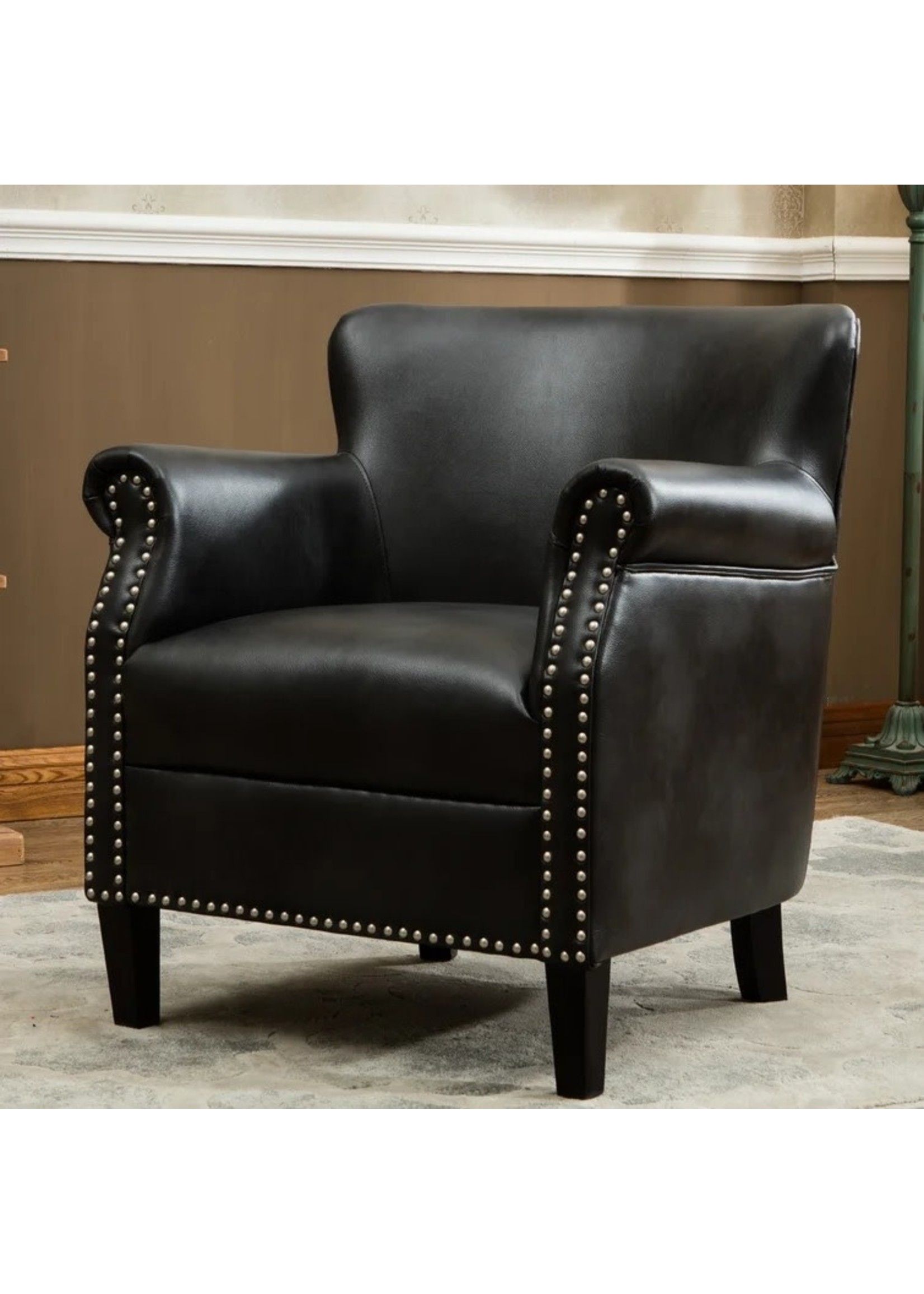 *Gail 29.5" Wide Armchair - Faux Leather