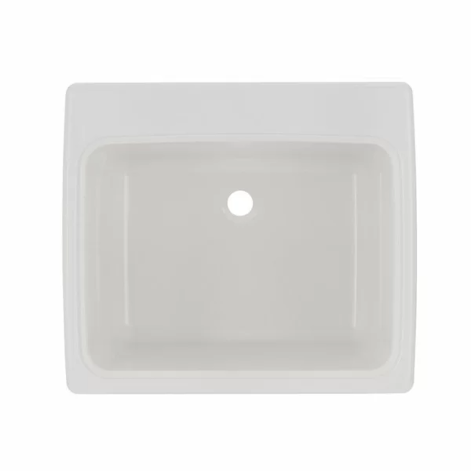 *Solid Surface 25" x 22" Drop-In/Undermount Laundry Sink