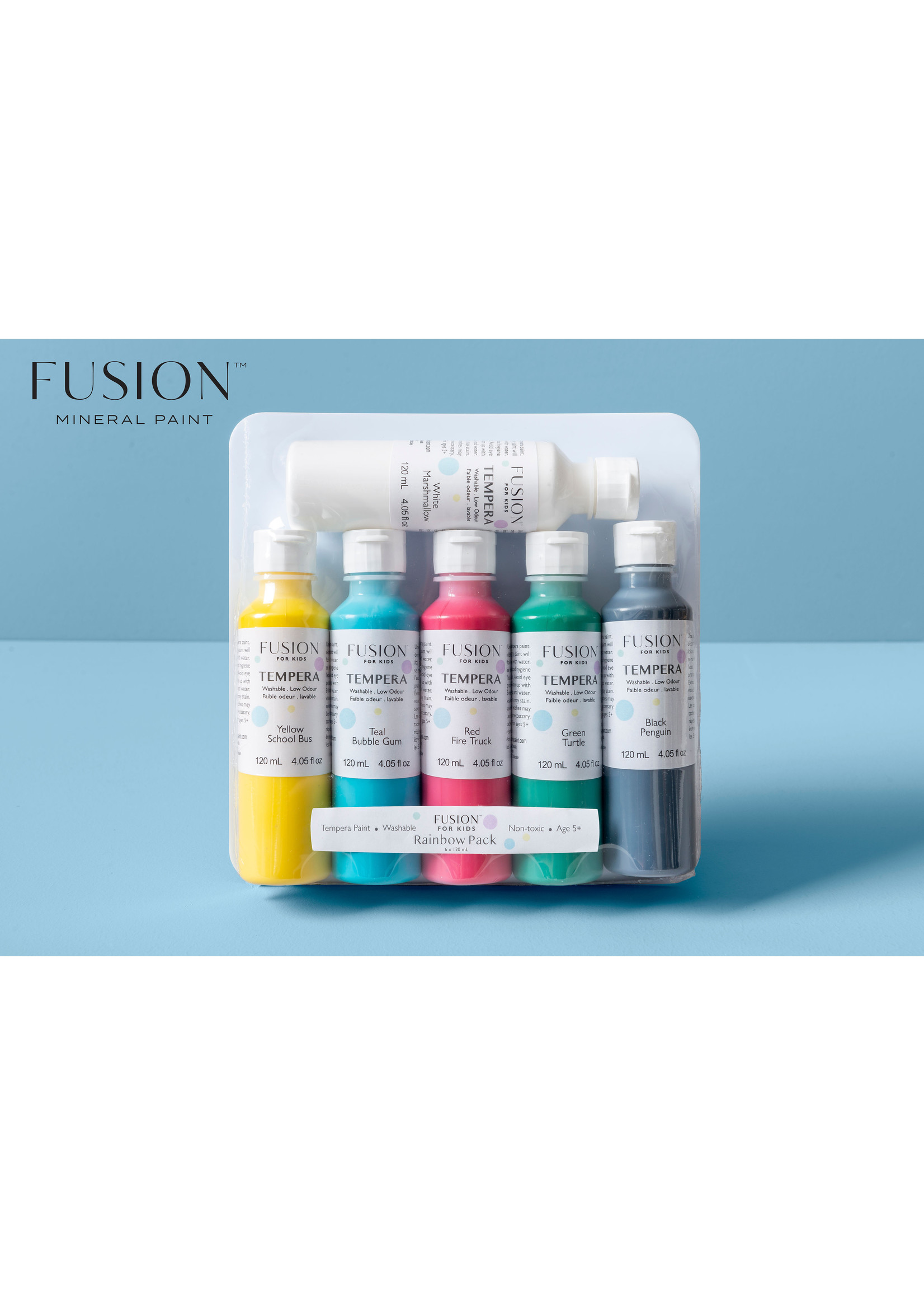 Fusion Mineral Paint™ - Tempera Set – Vibrant Colours Pack