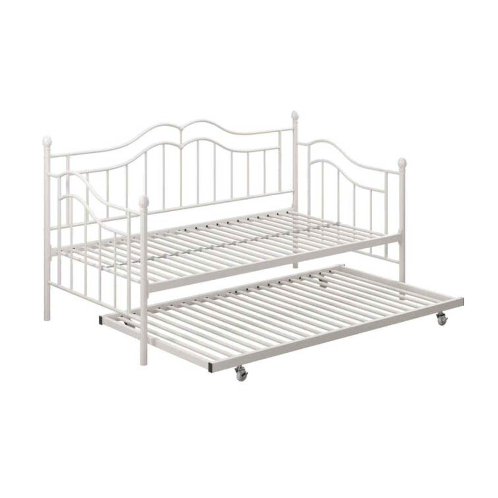 *Full over Twin Metal Daybed with Trundle