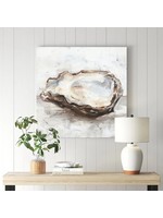 *36" x 36" Oyster Study II by Ethan Harper - Wrapped Canvas Painting