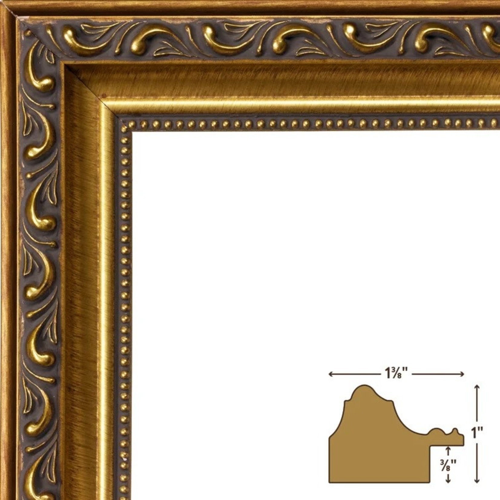 *20" x 24" Blayne Picture Frame - Gold