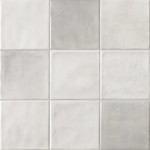 *13.89 Sq Ft Marrakesh 6" x 6" Ceramic Field TIle - Off White - Final Sale