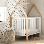 *Orchard 5-in-1 Convertible Crib - White/Driftwood