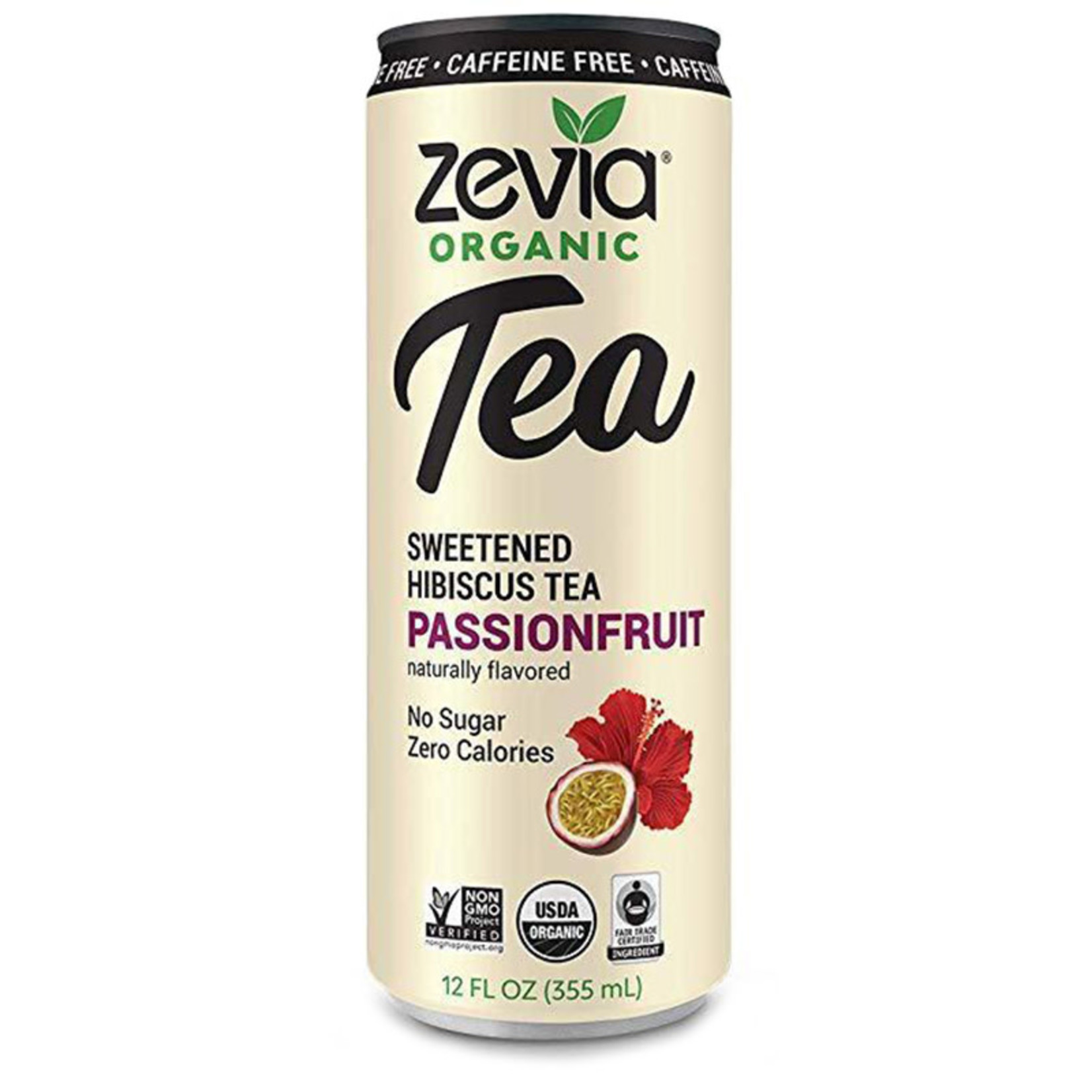 Zevia Zevia - Hibiscus Tea, Passionfruit (355ml)
