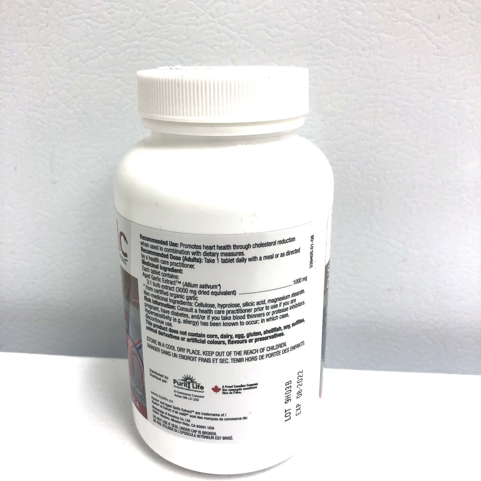 Kyolic Kyolic - Extra Strength 1000MG (60vcaps)