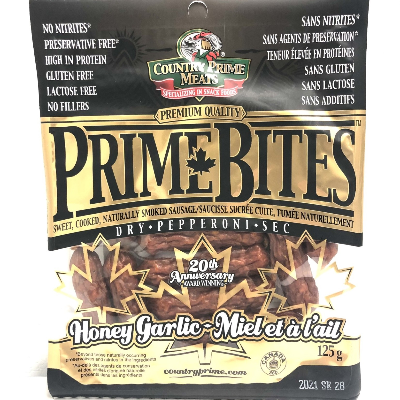 Country Prime Meats Country Prime Meats Prime Bites - Honey Garlic 125g
