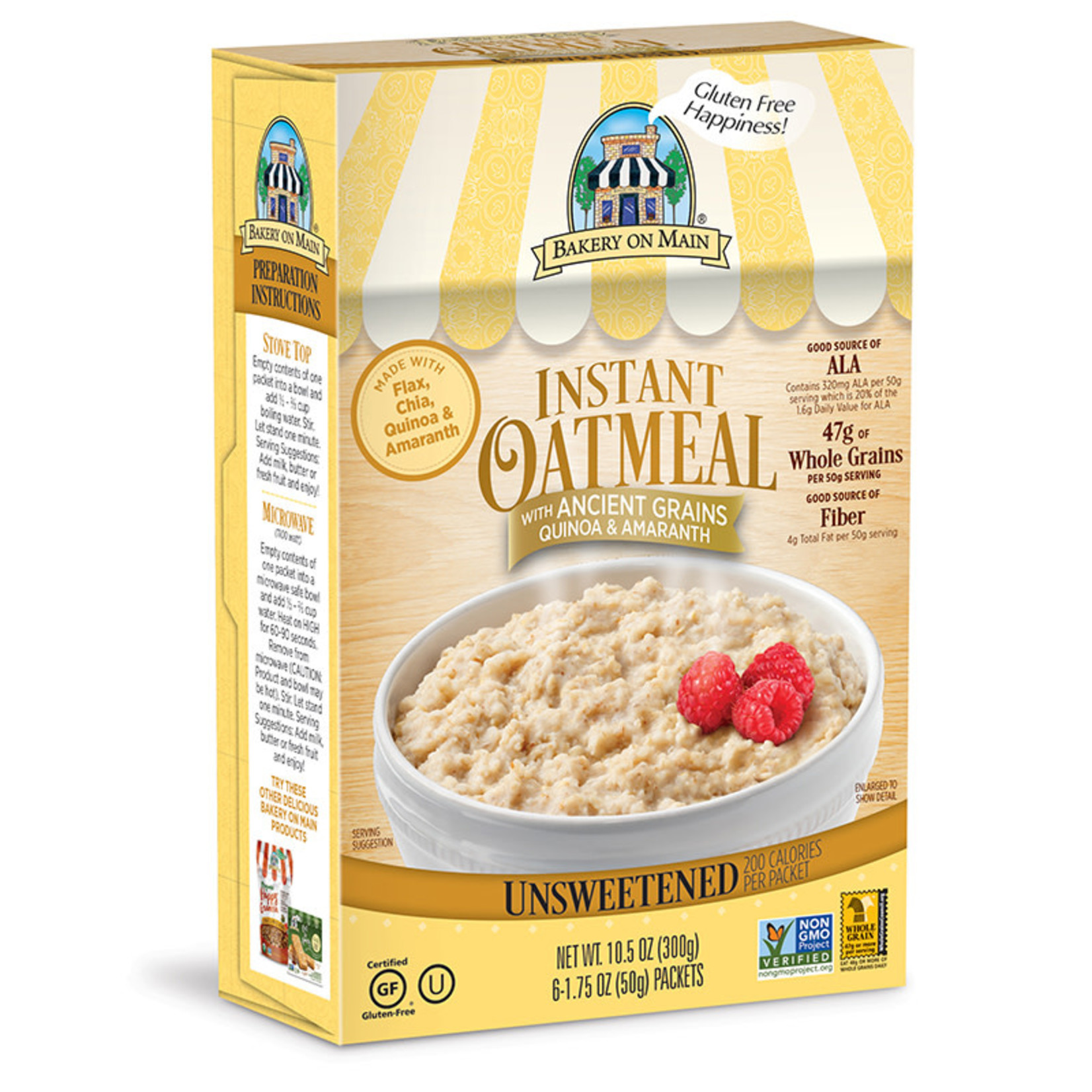 Bakery on Main Bakery on Main - Instant Hot Cereal, Traditional