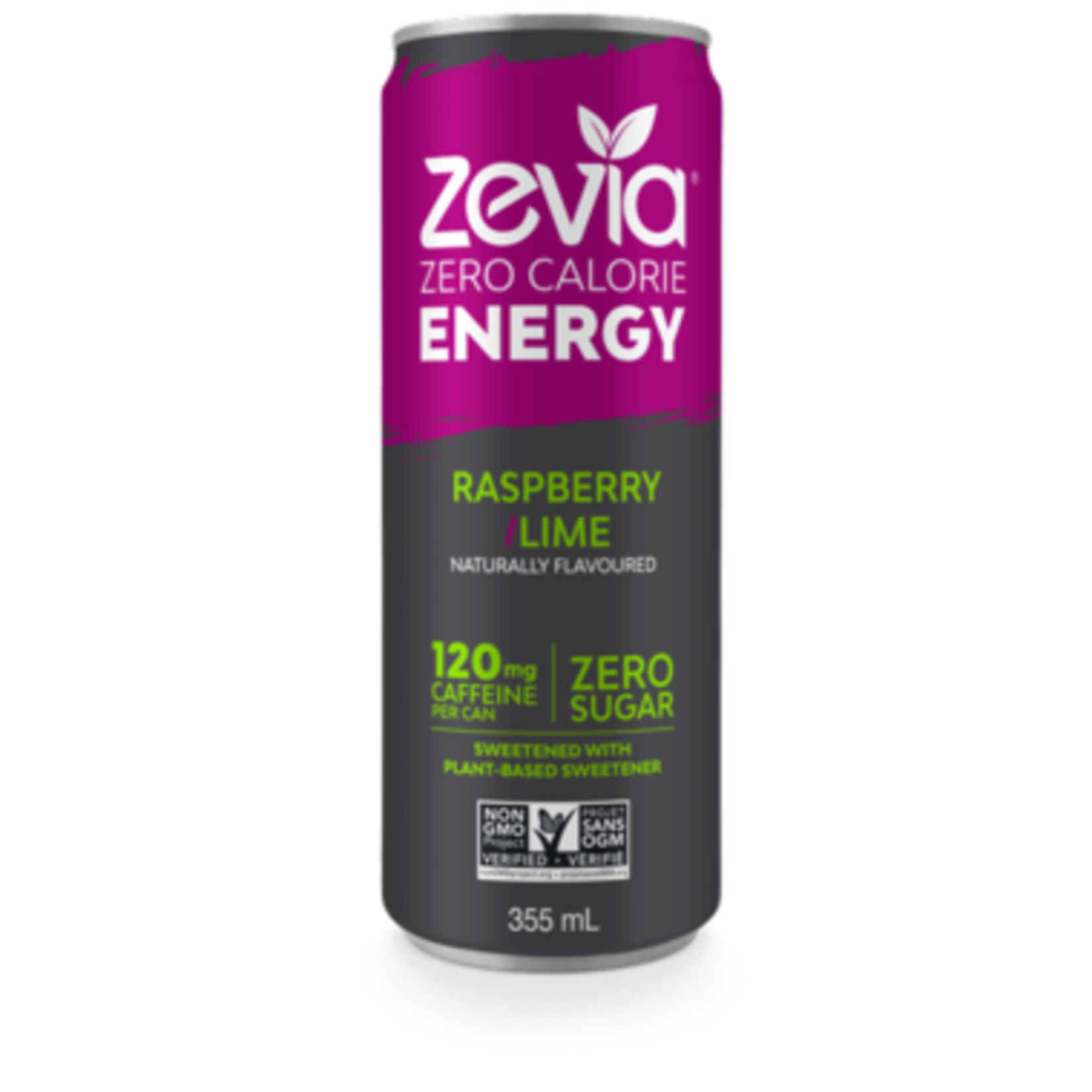 Zevia Zevia - Energy Drink, Raspberry Lime (355ml)