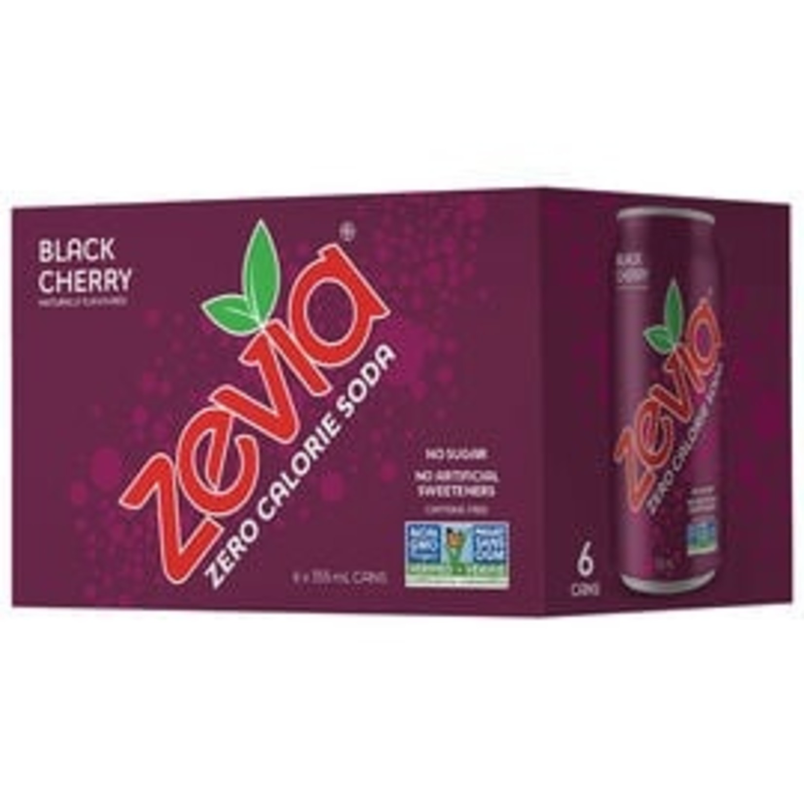 Zevia Soda Zevia - Soda, Black Cherry (6pk)